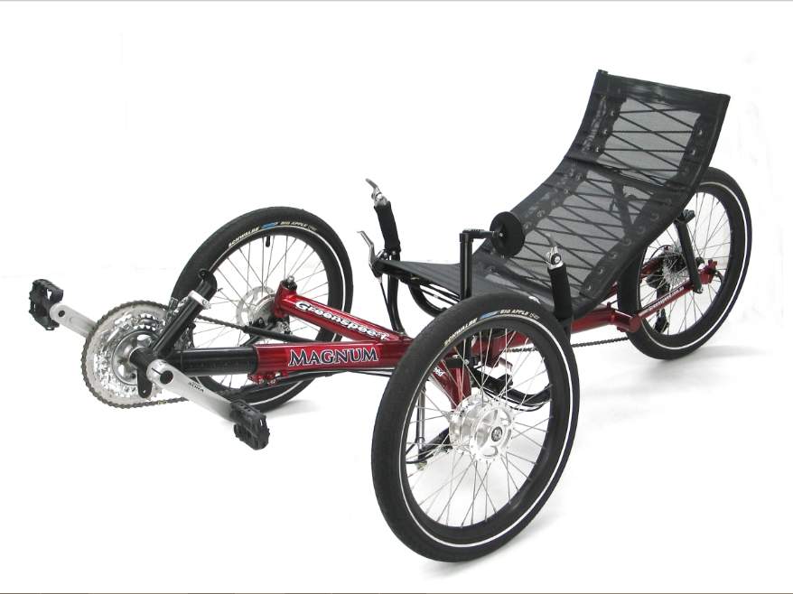 Greenspeed Magnum recumbent trike 